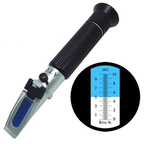 brix refractometer with atc